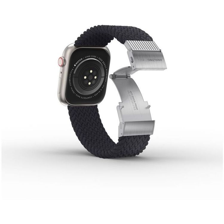 AmazingThing Titan Weave Braided Sport with Titanlink Band - Light Shadow Black