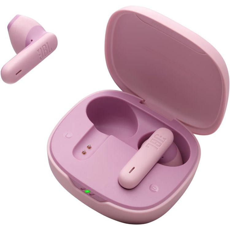 JBL Wave Flex 2 True Wireless Earbuds with Water and Dust Resistant, Multi-Point Connection, JBL Pure Bass Sound, JBL Headphones App - Pink