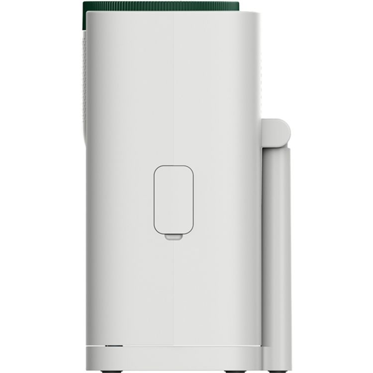 Green Lion Nova جهاز عرض محمول ذكي مزود بسماعة مدمجة بقوة 3 واط، وزاوية ميلان وموقف 180°، واتصال سلس، أندرويد 12، تصحيح الانحراف التلقائي، حلقة تركيز دوارة بسهولة، سطوع بقوة 100 لومن ANSI، جهاز تحكم عن بعد، إصدار Bluetooth 5.0، تصميم سهل الحمل، يصل إلى شاشة عرض بحجم 128 بوصة - أبيض