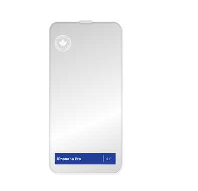 واقي شاشة Levelo Anti-Static Clear Twice Tempered لهاتف iPhone 14 Pro - شفاف
