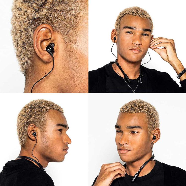 Skullcandy Ink'd+ Wireless In-Ear Earbuds with Microphone, Call, Track, & Volume Control, 8-Hours Battery Life + Rapid Charge, Bluetooth Headset with Activate Assistant - Moab Red/Black