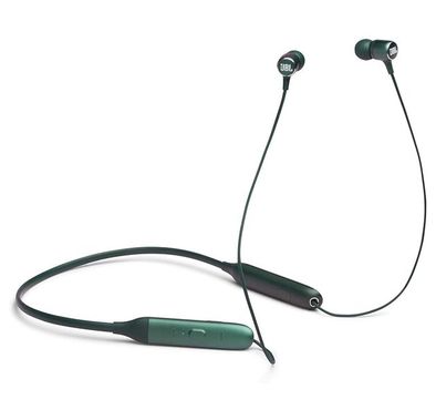 JBL Live 220BT Refurbished In-Ear Neckband Wireless Headphones with Voice Control, 10-hours Battery Life, 4-button Remote with Microphone - Green