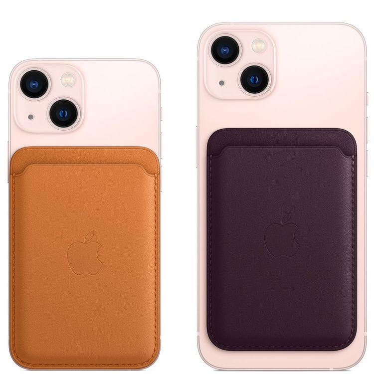 Apple Leather Wallet with MagSafe Compatible for iPhone - Sequoia Green