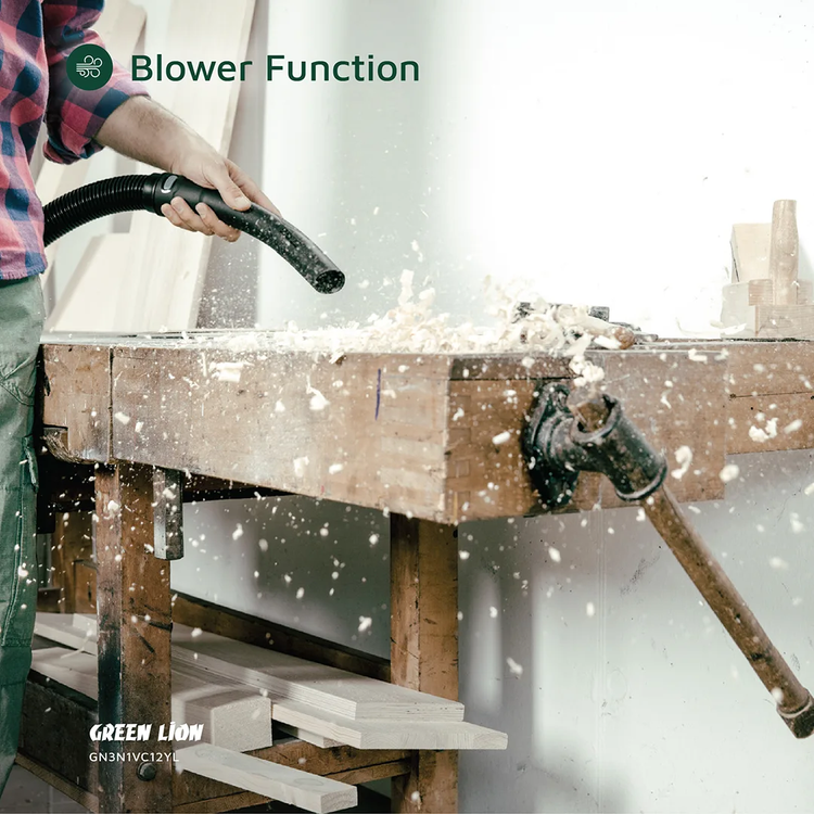 مكنسة جرين ليون ألترا 3 في 1، أداة شق 2 في 1، فوهات متعددة، كيس غبار من القماش، سعة صندوق الغبار 12 لتر، خرطوم بطول 1.5 متر، عجلات دوارة، قابس BS - لون أصفر