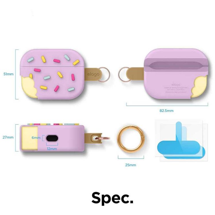Elago Airpods Pro Ice Cream Case - Lavender