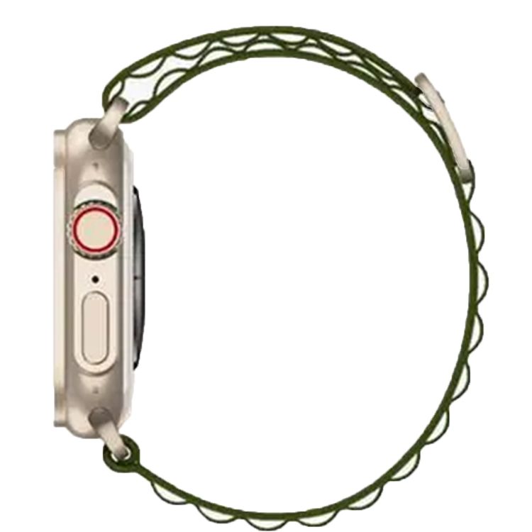 Green Lion Ultra Smart Watch with 10 Days Standby + An Extra Strap  - Green