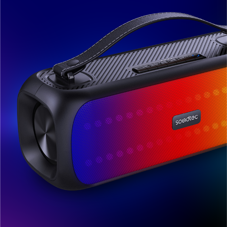 Soundtec By Porodo Soul Speaker  - Black