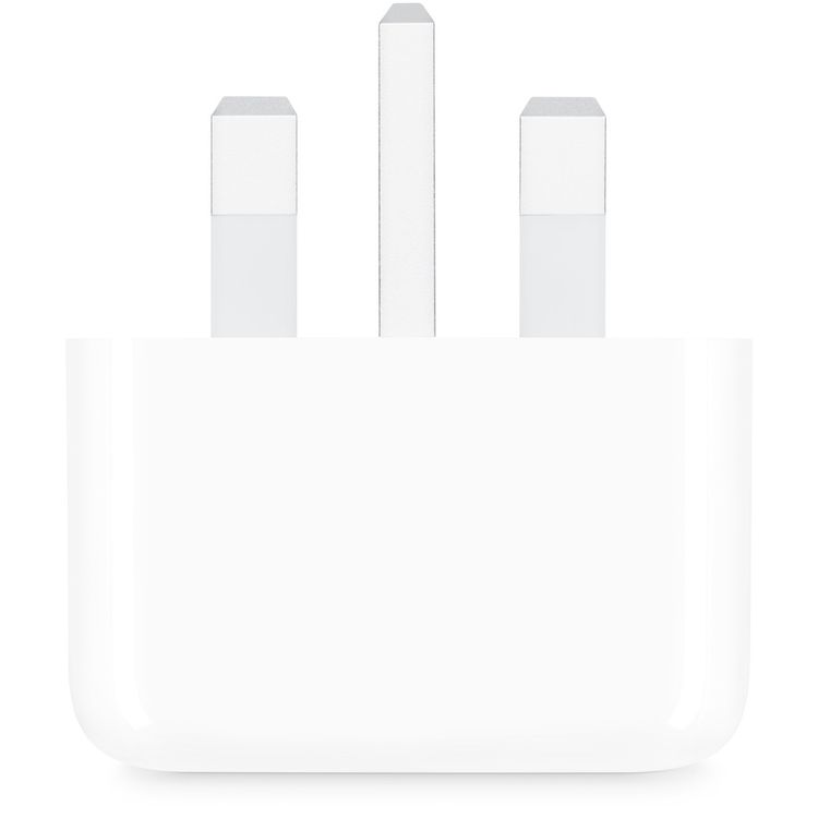 Apple 20w USB-C Power Adapter A2344, fast, efficient charging, pair with iPhone 8 or later - White