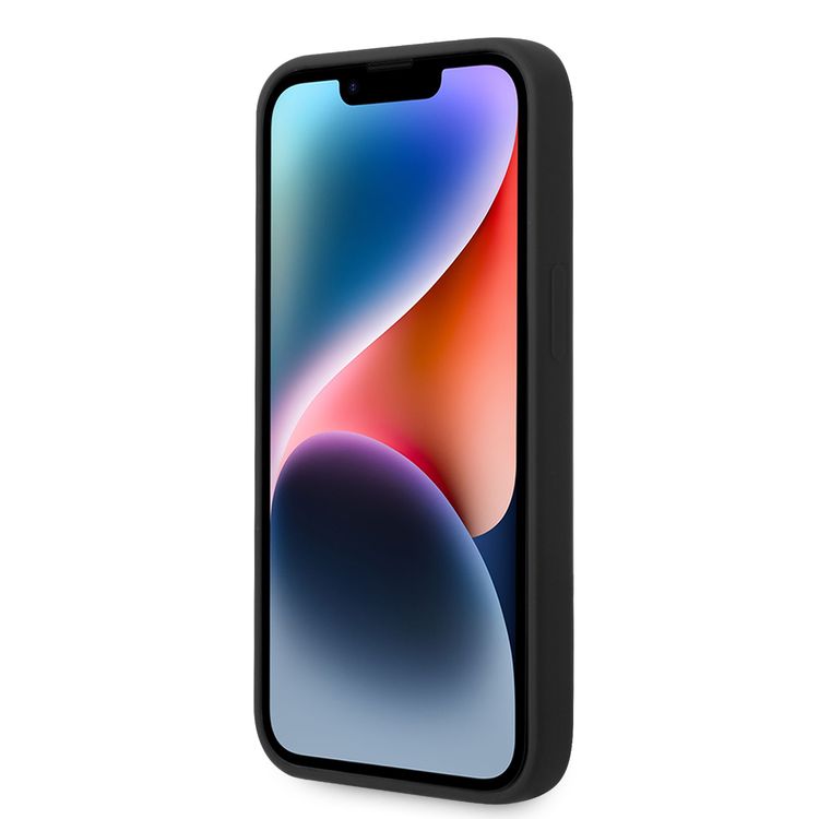 Karl Magsafe Compatibility Liquid Compatible with Silicone Case with Karl Head iPhone 14 Compatibility - Black