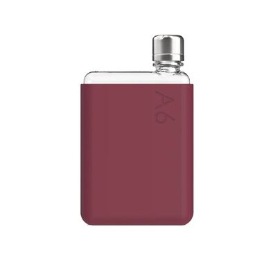 Memobottle A6 Silicone Sleeve with Thermal Insulation, Non-Toxic Material, Drop Protection, Matte Finish, Soft & Stylish - Wild Plum