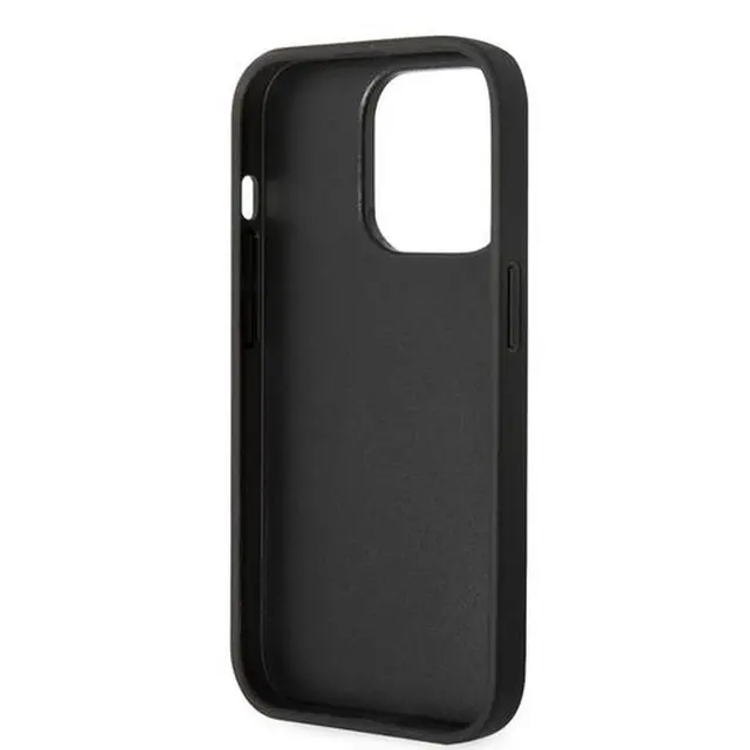 U.S.Polo Assn. PU Card Slot DH Hard Case  - Navy - iPhone 15 Pro Max