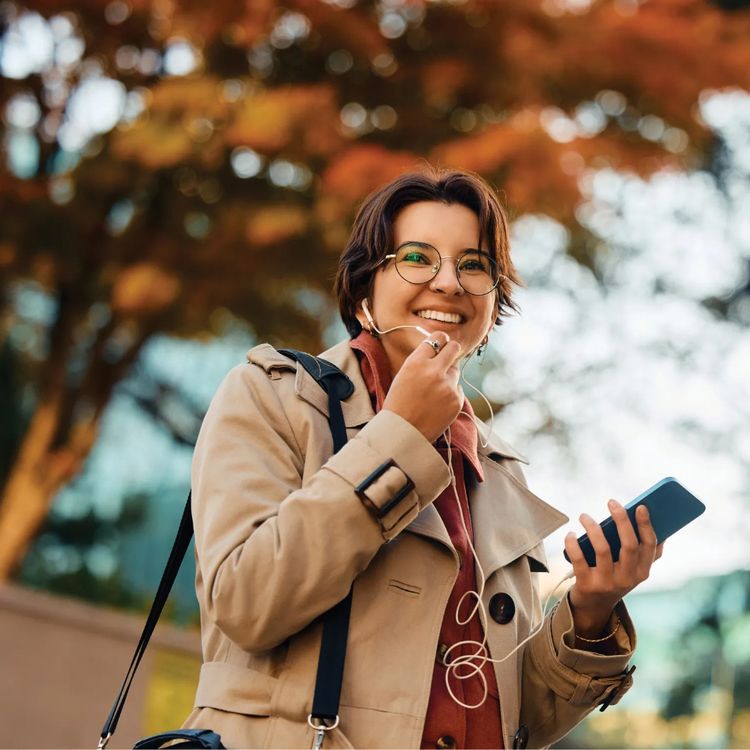 سماعات سلكية استريو من جرين ليون مع موصل Type-C، بطول كابل 1.2 متر، مواد متينة، حجم السماعة 14.2 مم - باللون الأبيض