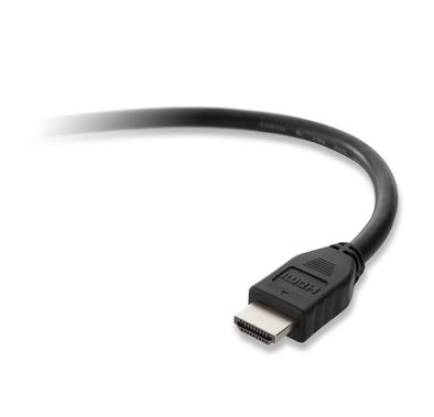 HDMI Cable F3Y017 Slim Lightweight High Speed HDMI 1.5M Cable with Ethernet - Gloss Black