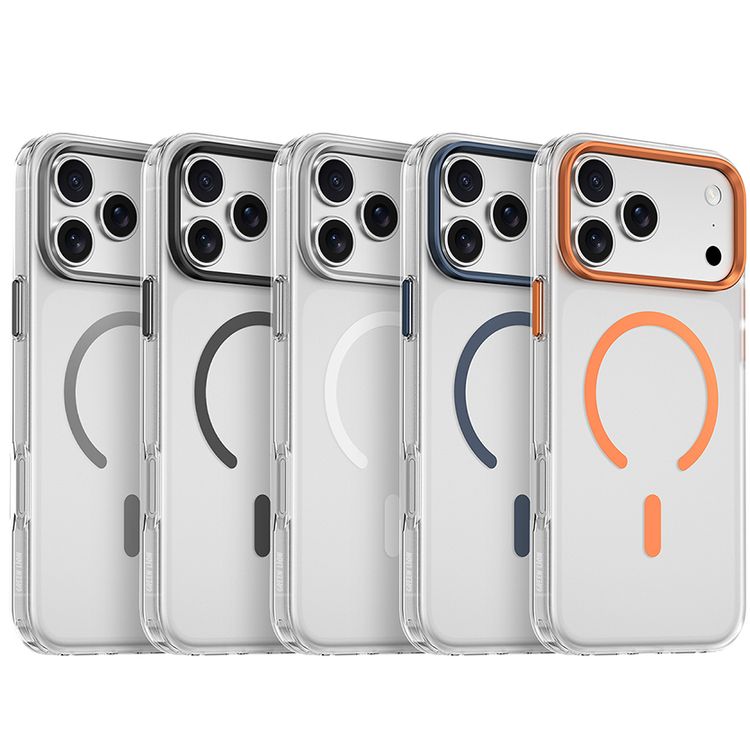 Green Lion Matte MagSafe Case for iPhone 17 Pro Max, Camera Protection, Drop Protection, Anti-Fingerprint, Anti-Scratch, Matte Shield, Precise Cutouts - Gray Titanium