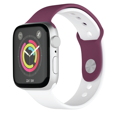 Porodo Lifestyle World Cup Series Silicone Strap - Maroon/White