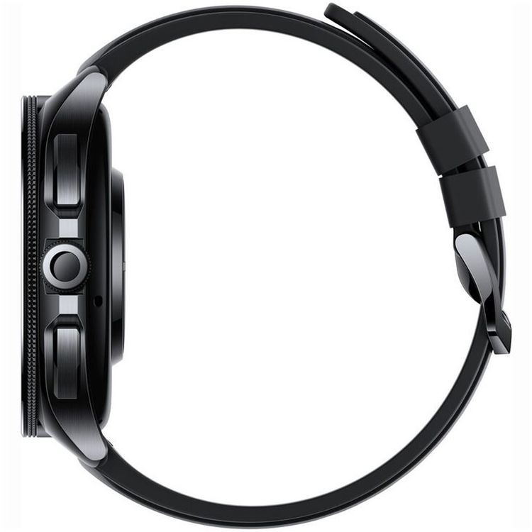 Xiaomi Watch 2 Pro Smartwatch, 1.43" AMOLED Display, 65h Working Time, Bluetooth 5.2, Wi-Fi, GPS, 5ATM Water Resistant, Optical Heart Rate & Electronic Compass Sensor, Magnetic Charging - Black