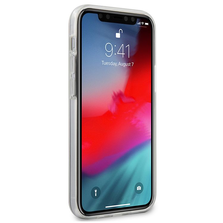 CG MOBILE U.S.Polo Assn. PC/TPU Hard Case DH Color Compatible for iPhone 12 Mini ( 5.4" ) Shock Resistant, Scratches Resistant Back Cover, Easy Access to All Ports Suitable with Wireless Chargers Officially Licensed - Transparent