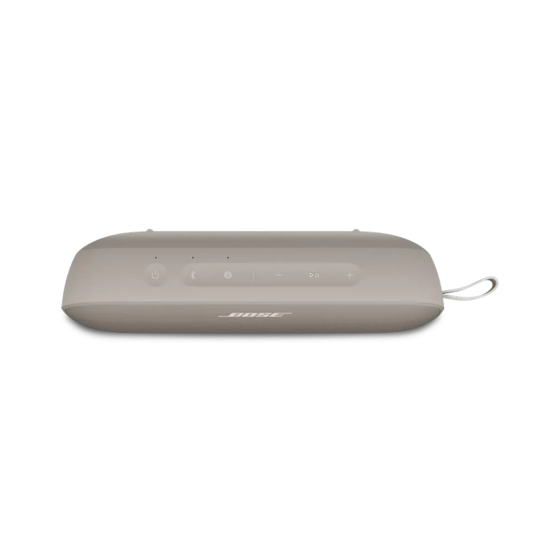 Bose Soundlink Flex II ( 2nd Gen) Bluetooth Speaker, Portable, Bluetooth 5.3, IP67, Google Fast Pair, Built-in Microphone for Calls - Sandstone