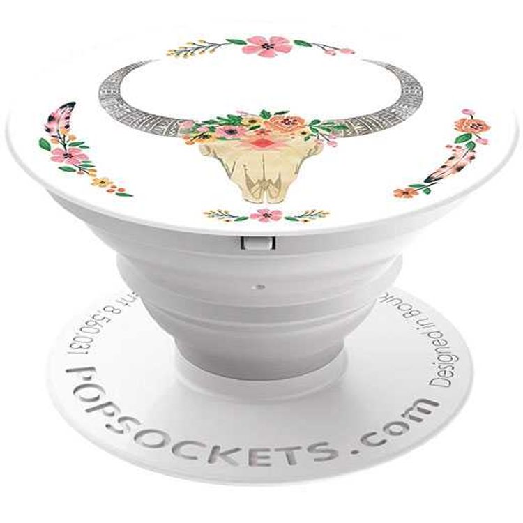 PopSockets Stand and Grip - Boho Skull