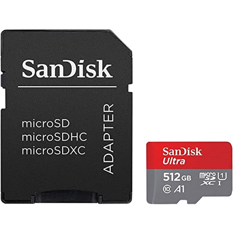 SanDisk 400GB Extreme microSD - SDSQXA1-400G-GN6MN - Gray/Red