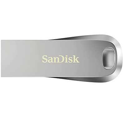 SanDisk 128GB Ultra Luxe USB 3.1 Gen 1 Flash Drive - SDCZ74-128G-G46 - Black