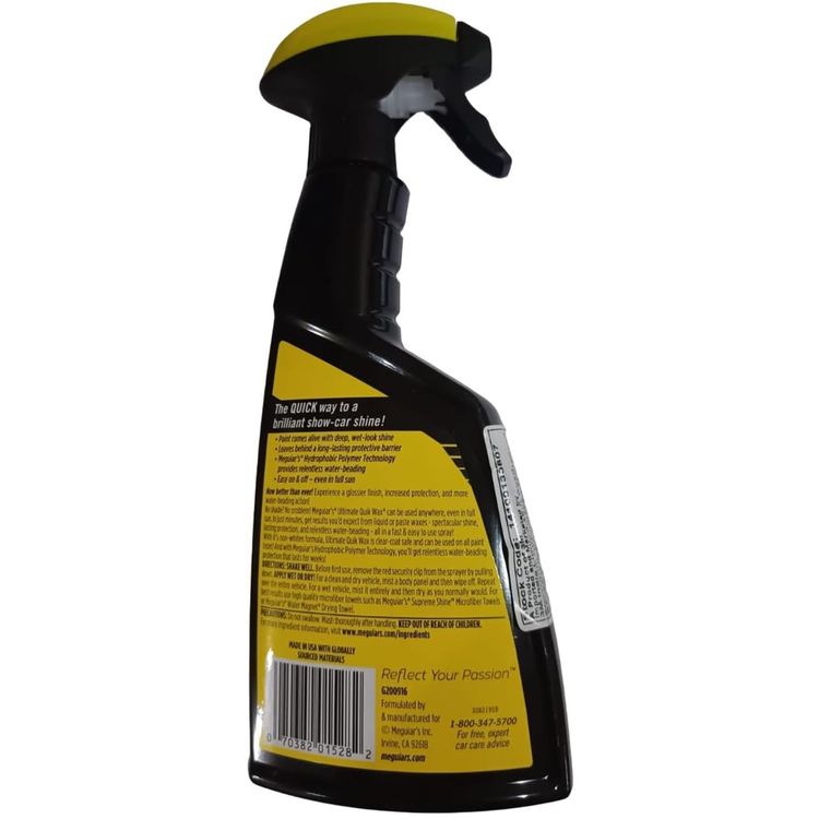 Meguiar’s Ultimate Quik Wax, Spray 473ml