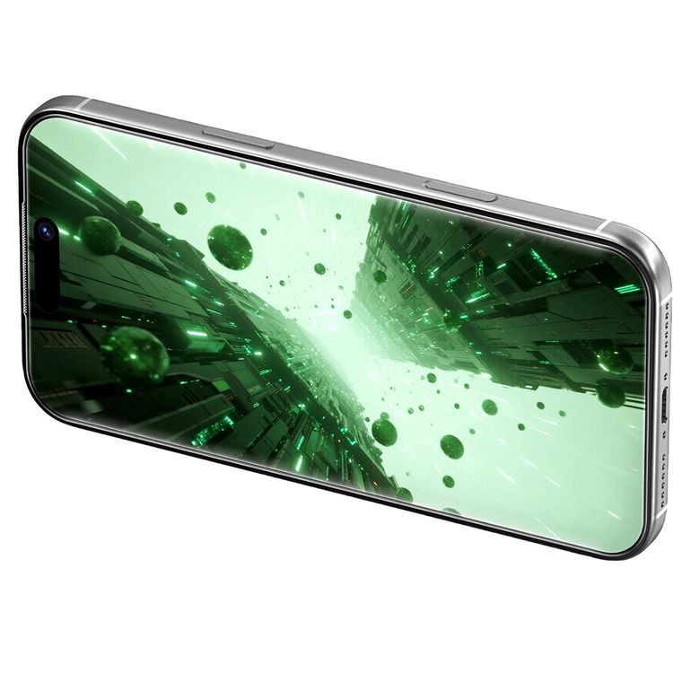 Green Lion 9H Steve HD Screen Protector for iPhone 17, 0.33mm Ultra-Thin Design, Double-Tempered Glass, Shock-Proof Edges, Crystal Clear Display, Anti-Scratch, Full-Screen Coverage, Dust-Proof Mesh, Anti-Fingerprint - Clear