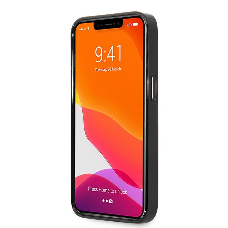 CG MOBILE Guess PC/TPU Elegant Marble Design Case Compatible for iPhone 13 (6.1") Anti-Scratch, Easy Access to All Ports, Shock Absorption