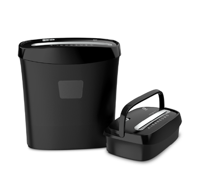 Green Lion Mega Shredding Machine 15L, Shredding Ability 6 Pieces Of A4 Copy Paper, Shredding Effects 5x38mm, Fast Cross Cut Paper Shredder, Document & File Paper Cutting Machine