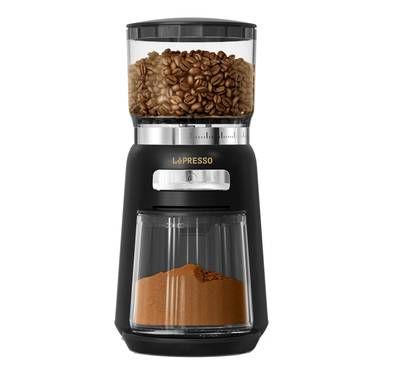 LePresso High Performance Coffee Bean Grinder with User-F...