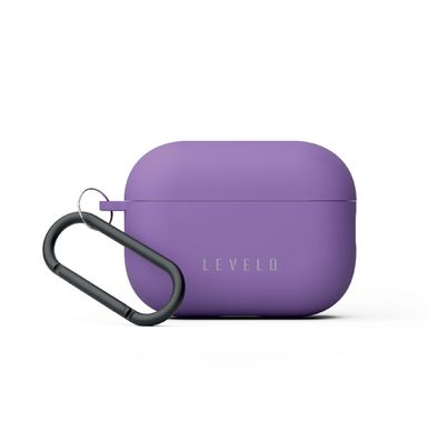 Levelo Gorra Hybrid Silicone AirPods 2 Case - Purple