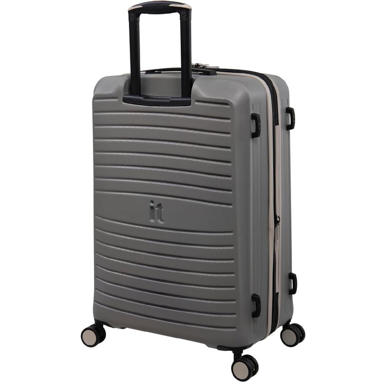 it luggage Eco-Protect Unisex ABS Hard Case, Expandable Trolley Bag with TSA Lock & 8 Spinner Wheels - Elephant Skin
