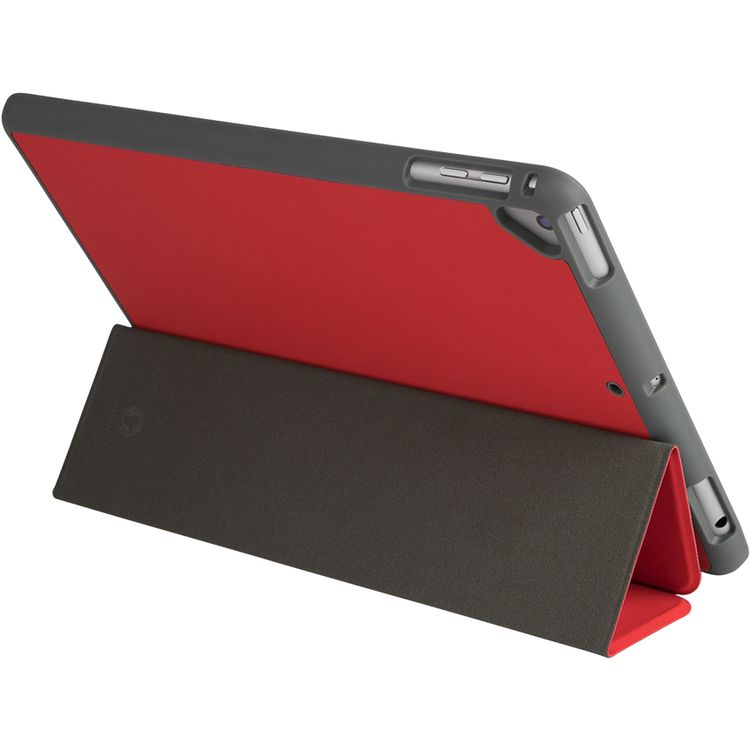 The Green Lion Premium Leather Case Compatible for Apple iPad Air 10.9" 2020 & iPad 11"  2020 | Trifold Stand Lightweight Design | Anti-Scratch | Shock-Absorption iPad Cover - Red