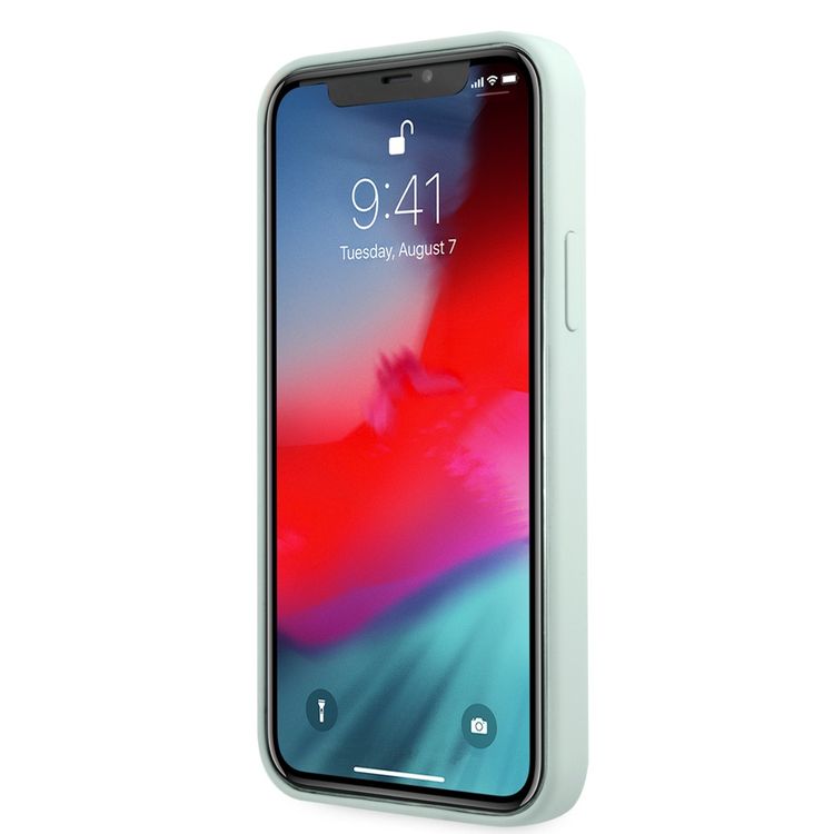 CG MOBILE Guess Silicone Vintage Hard Case With Pink Script, Easy Access to All Ports, Anti-Scratch, Shock-Absorption & Drop Protection Back Cover