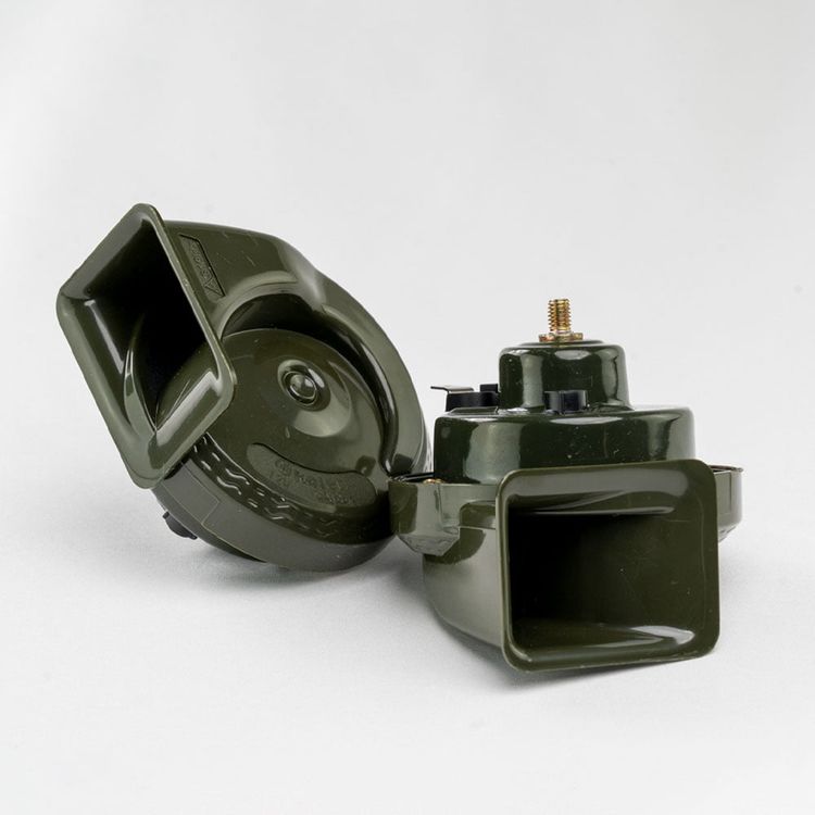 بوق سيارة Kaier، مقاوم للماء، مضاد للتآكل، ثنائي النغمة، 12 فولت