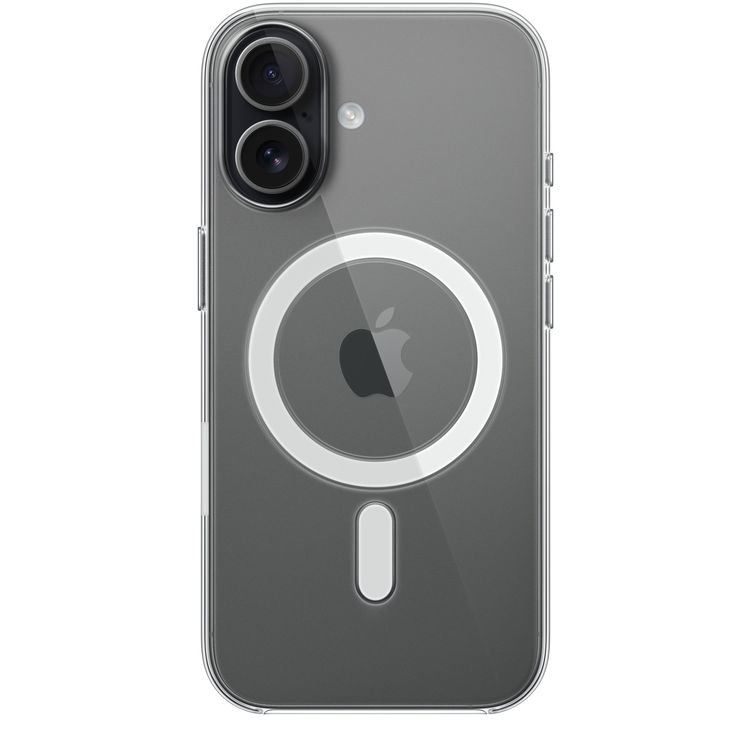 Apple iPhone 17 Clear Case with MagSafe, Drop Protection, Built-in Powerful Magnets, Anti-Yellowing & Anti-Scratch Design - Clear