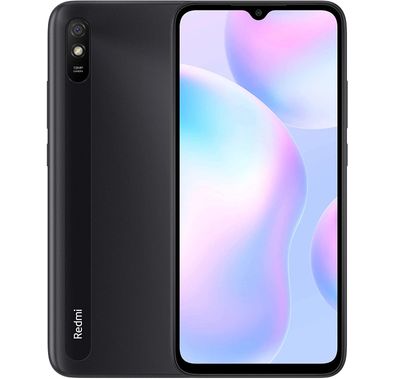 Xiaomi Redmi 9A 4G LTE Smartphone Dual Sim 6.53 "Display 2GB RAM / 32GB ROM Storage ، كاميرا أمامية 5MP وكاميرا خلفية 13MP ، شرائح MediaTek Helio G25 ، بطارية 5000 مللي أمبير طوال اليوم