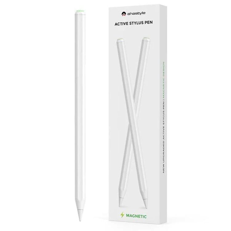 Ahastyle PE-01_WH Magnetic Stylus Pencil, smooth touch, sensitive writing - White
