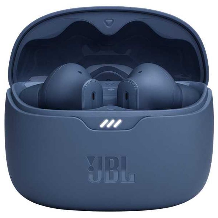 JBL Tune Beam True Wireless Earbuds In-Ear with Mic, Water & Dust Resistant, Bluetooth 5.3, Ambient Aware & Talk Thru, Multi-Point Connection, Active Noise Cancelling, Touch Control, Fast Charge - Blue