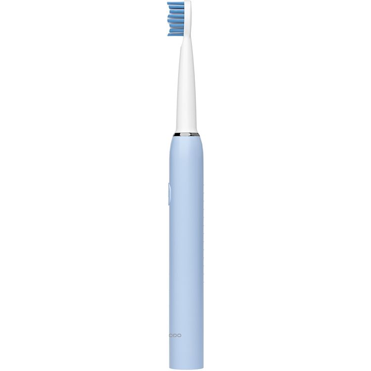 Porodo W-Sonic Electric Toothbrush with Professional Sonic Cleaning, 2 Minutes Smart Timer, 500mAh Battery Capacity, IPX7 Water Resistant, 3 Hours Charging Time, Type-C Charging Port, Up to 100 Days Battery Life, Smart Quadrant Timer - Blue
