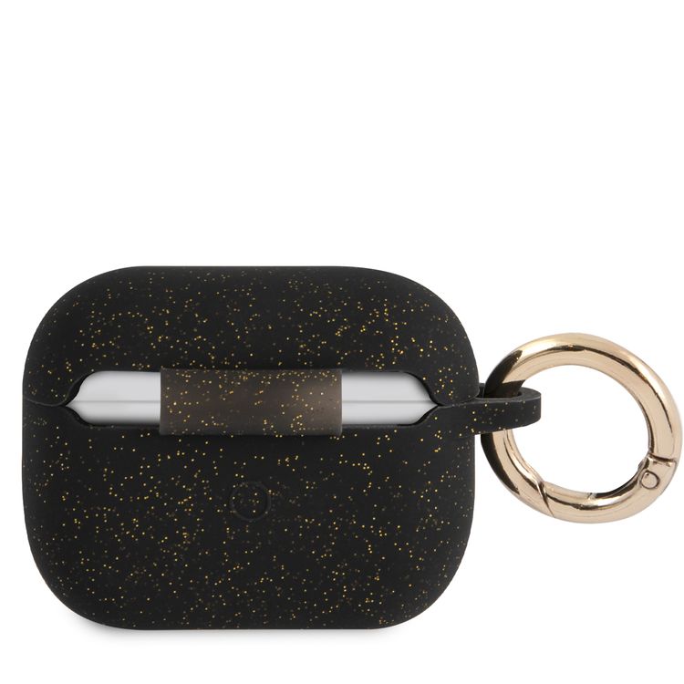 جراب سي جي موبايل من غيس من السيليكون اللامع مع حلقة متوافقة مع ايربودز برو ، مقاوم للخدش والسقوط ، غطاء واقٍ من السيليكون ومقاوم للغبار والامتصاص مناسب مع الشواحن اللاسلكية المرخصة رسميًا