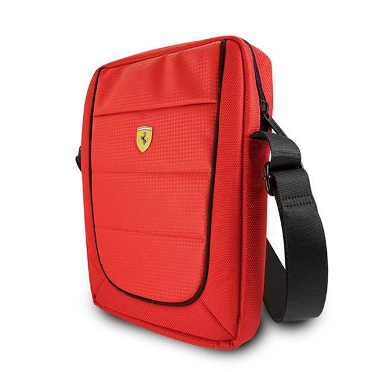 Ferrari Scuderia Tablet Bag with Shoulder Straps 10 - Red