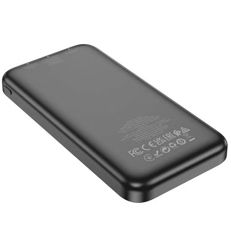 Green Lion Power Mate 10 PD Power Bank 10000mAh, Fast Charge Support,  Portable , Battery Poweredd, 2 Hours Battery Charge Time, Digital Display, Material : ABS +PC flame-retardont housing - Black