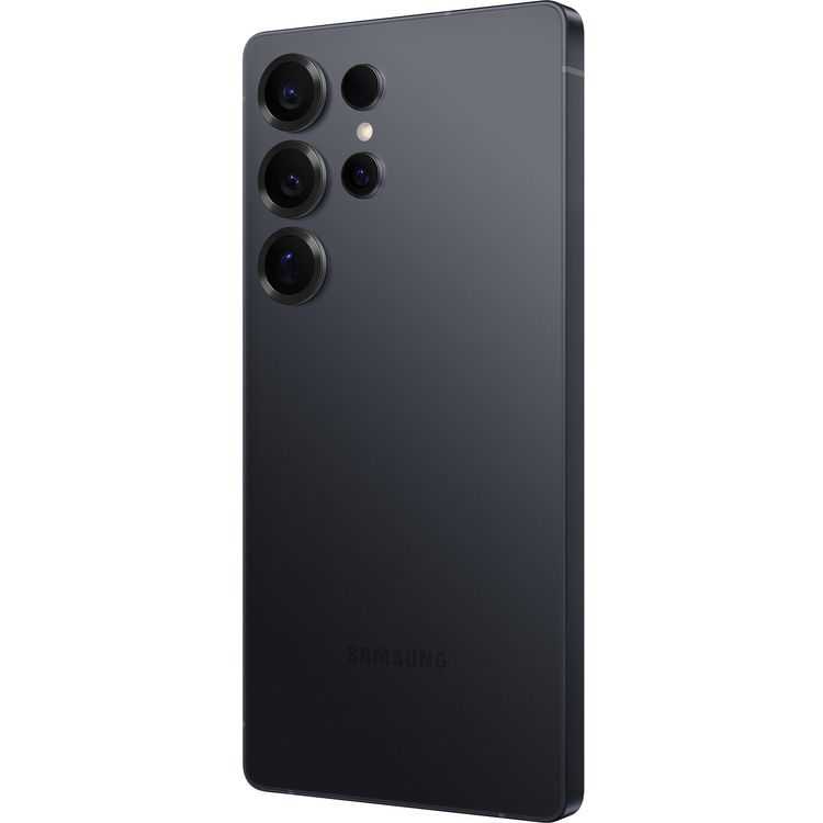 Samsung Galaxy S25 Ultra with 1TB Capacity, 6.8-inch Screen Size, Octa-Core CPU, 5G Network Technology, Rounded Design, 50MP Rear Camera, Middle East Version - Titanium Jetblack