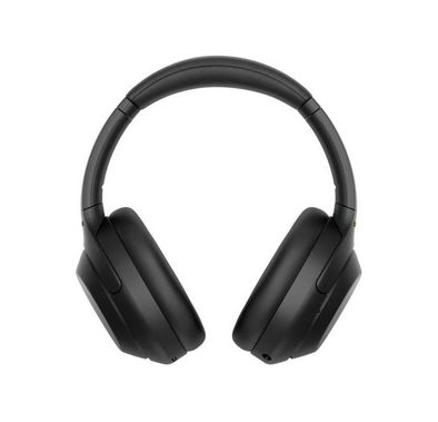 Sony Wireless Noise Cancelling Stereo Headphones with Steel, Plastic & Padded Leather Cover Material, 30 Hours Battery Life, 10m Performance Range, Built-in Microphone- Black