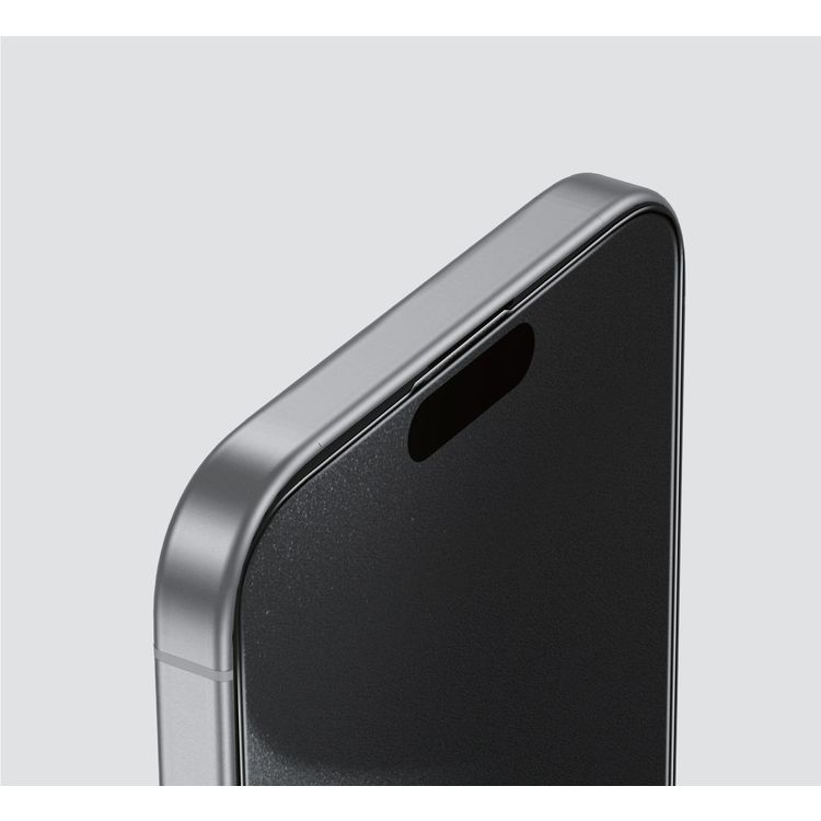 Green Lion 9H Steve Matte Privacy Anti Peeping Dull Glass - iPhone 16 Pro Max, Highly Responsive, Anti Fingerprint, Bubble Free - Black 