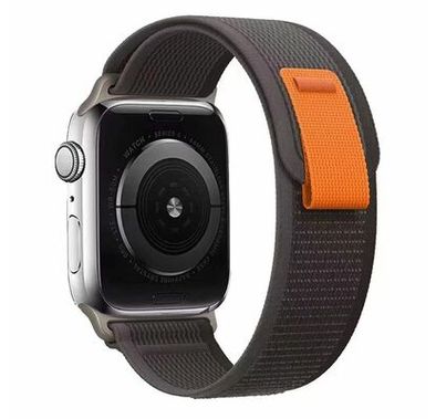 Pawa Paris Trail Loop Watch Strap Ultra/Series 8 49/45/44/42MM - Black/Gray