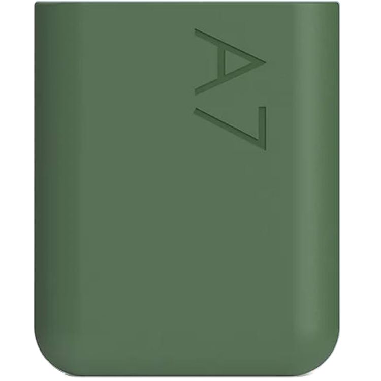 غلاف سيليكون لزجاجة ميموبوتل A7 بعزل حراري، مادة غير سامة، حماية من الصدمات، طلاء غير لامع، ناعم وأنيق - باللون الأخضر الطحلبي