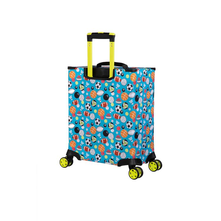 it Luggage Kids Maxpace Luggage, 31L Capacity, 8 Spinner Wheels, Telescopic Handle - Ocean Blue