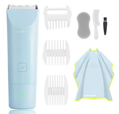 Xiaomi Lusn Waterproof Rechargeable Kids Hair Clipper Blue